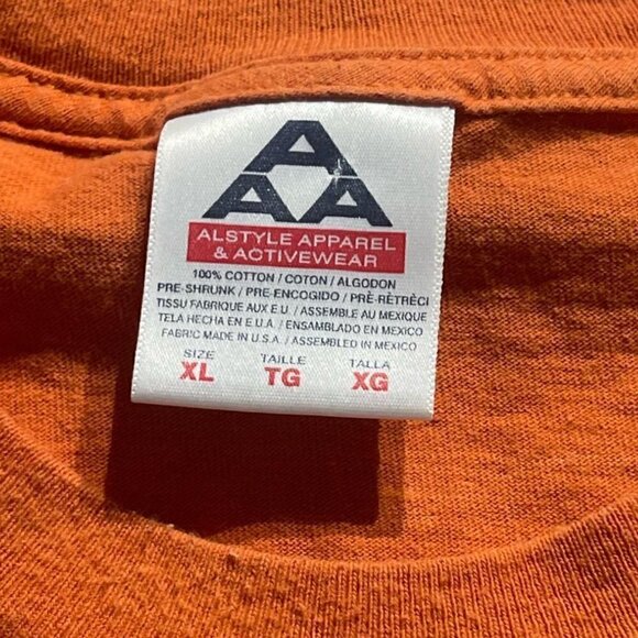 Vintage Scorpion King movie promo t shirt the rock wwe wwf rap Orange men’s XL - Picture 6 of 7